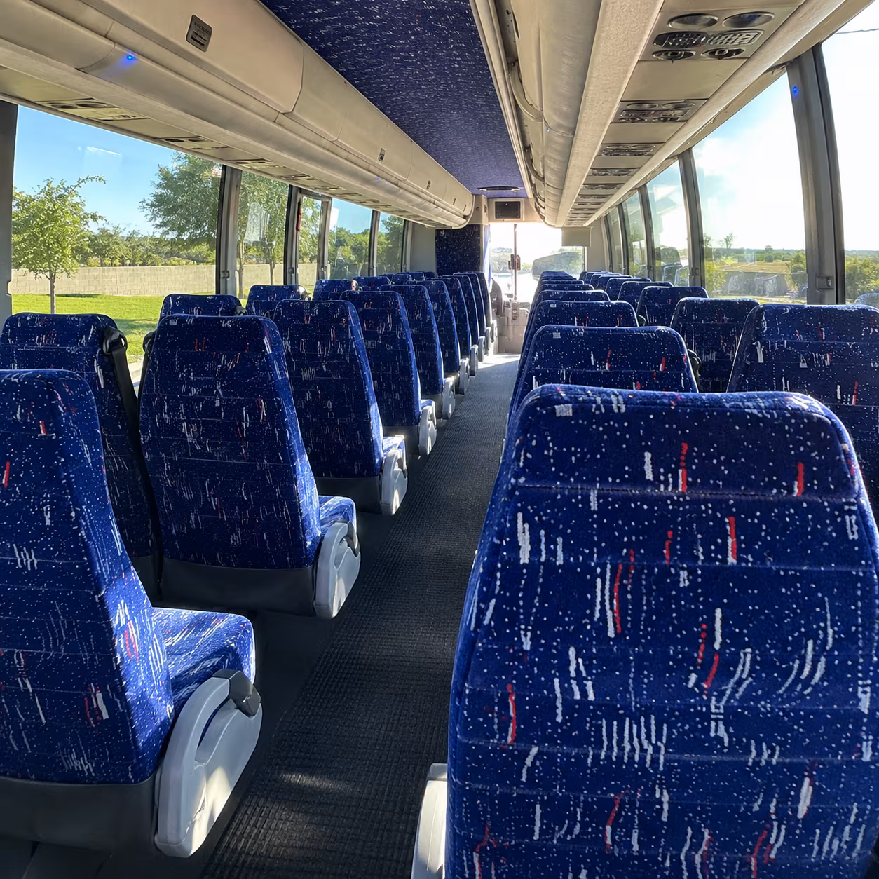 pawtucket charter bus interior