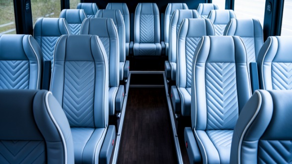 28 passenger minibus inside pawtucket