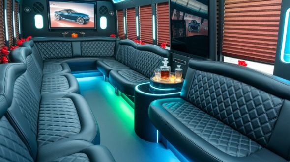 party bus rental inside pawtucket