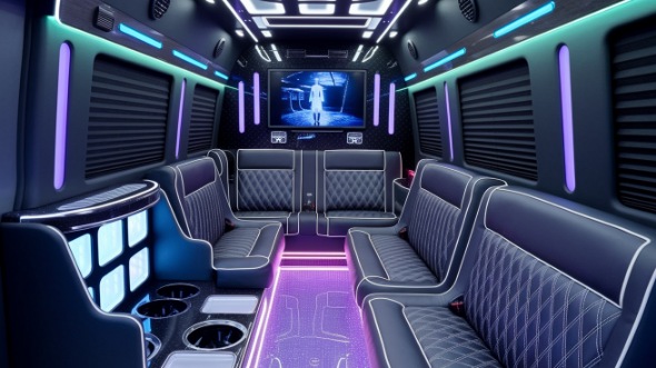 sprinter limo rental interior pawtucket